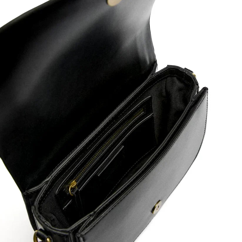 Minerva Noir – Sac Bandoulière Élégant