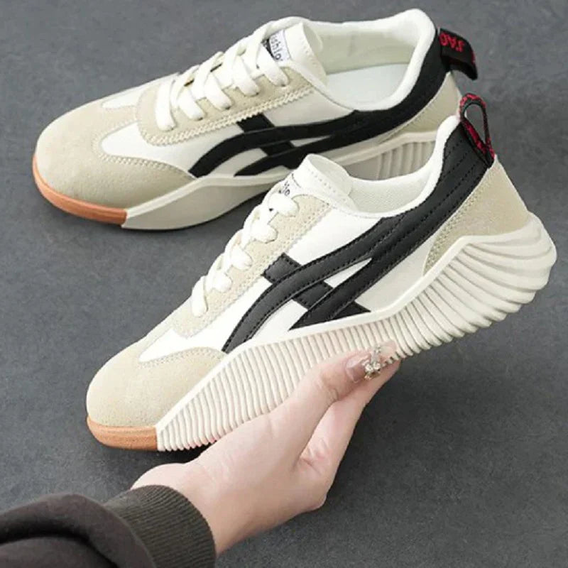 Baskets Vintage Élégantes et Confortables pour Femme