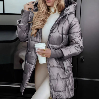 Alicia – Manteau Hiver Raffiné