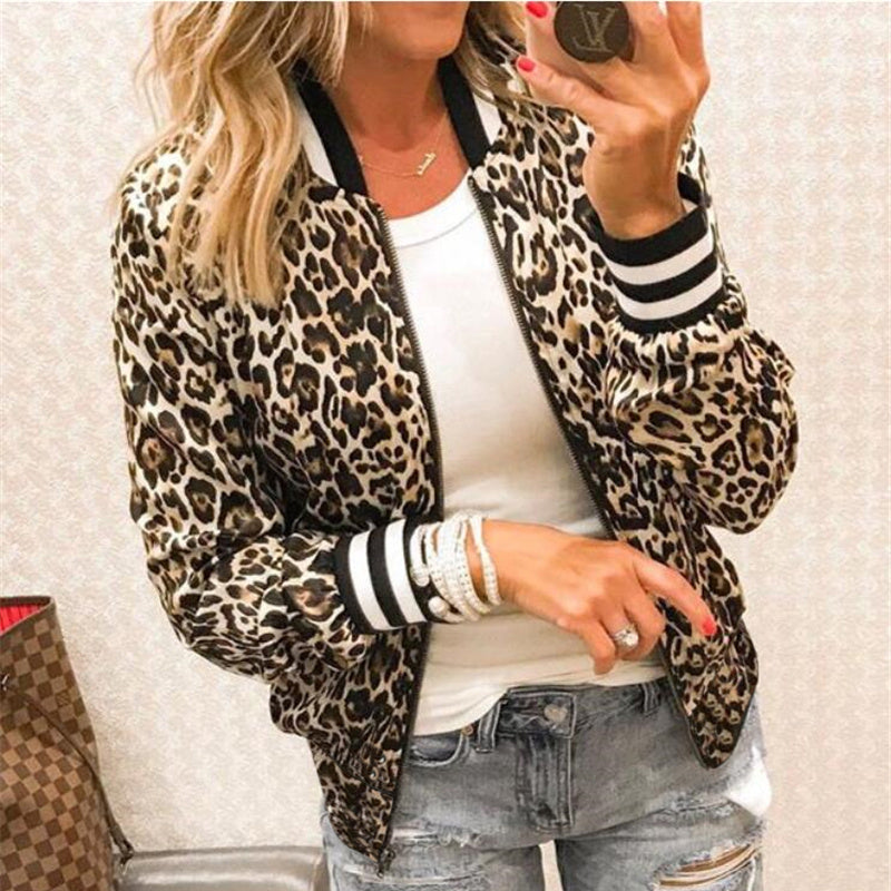 Veste Femme Imprimée Zippée