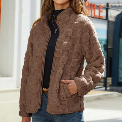 Veste Polaire Carreaux