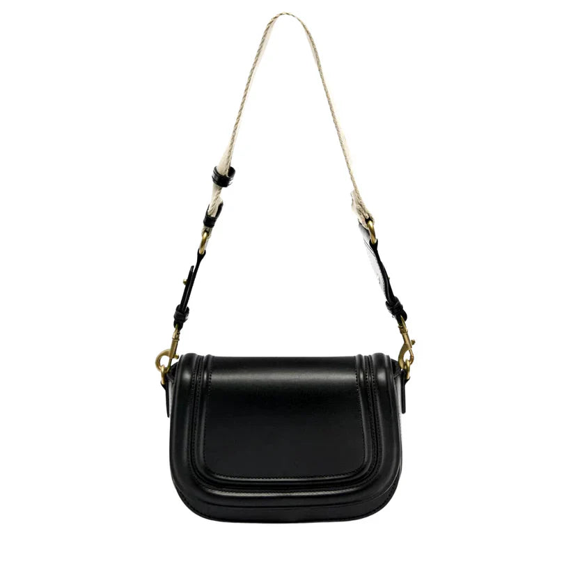 Minerva Noir – Sac Bandoulière Élégant