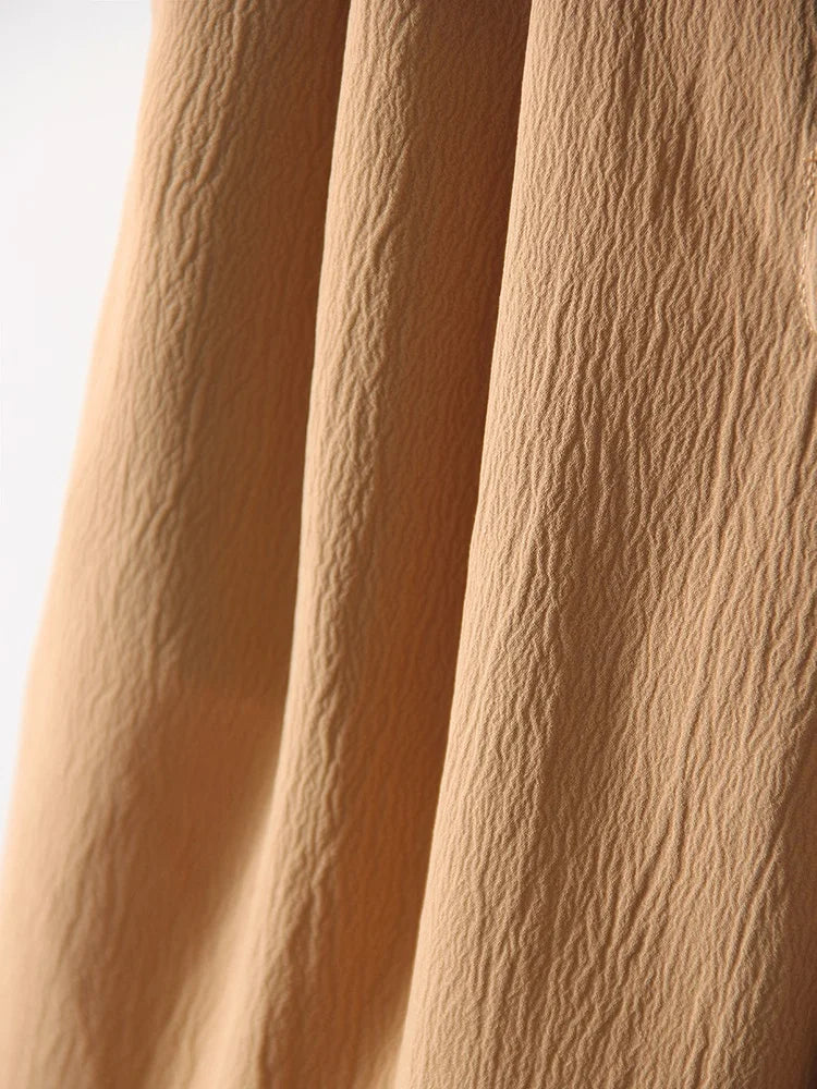 Jocelyn – Short Taille Haute Plissé, Style Estival Léger