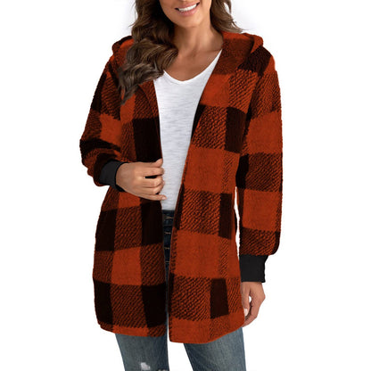 Cardigan Plaid Douceur