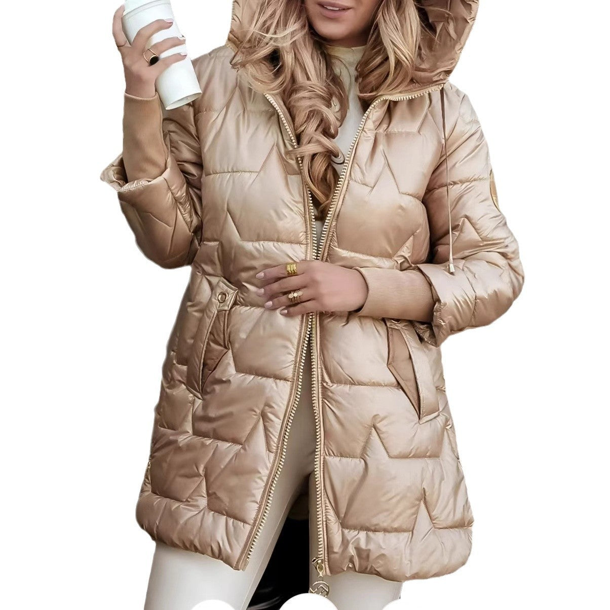 Alicia – Manteau Hiver Raffiné