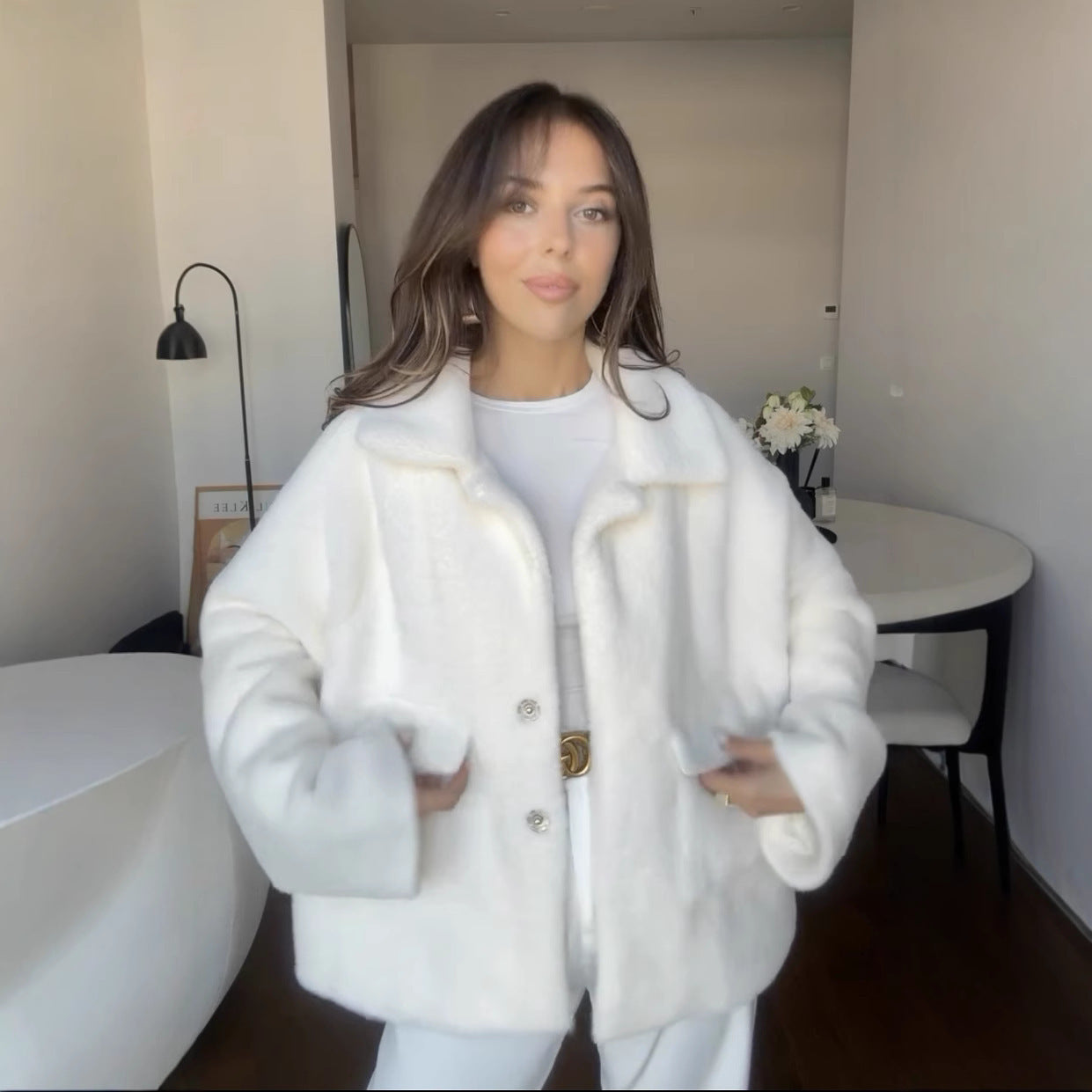 Veste Furry – Décontractée Élégante