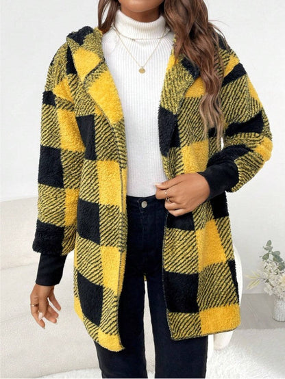 Cardigan Plaid Douceur
