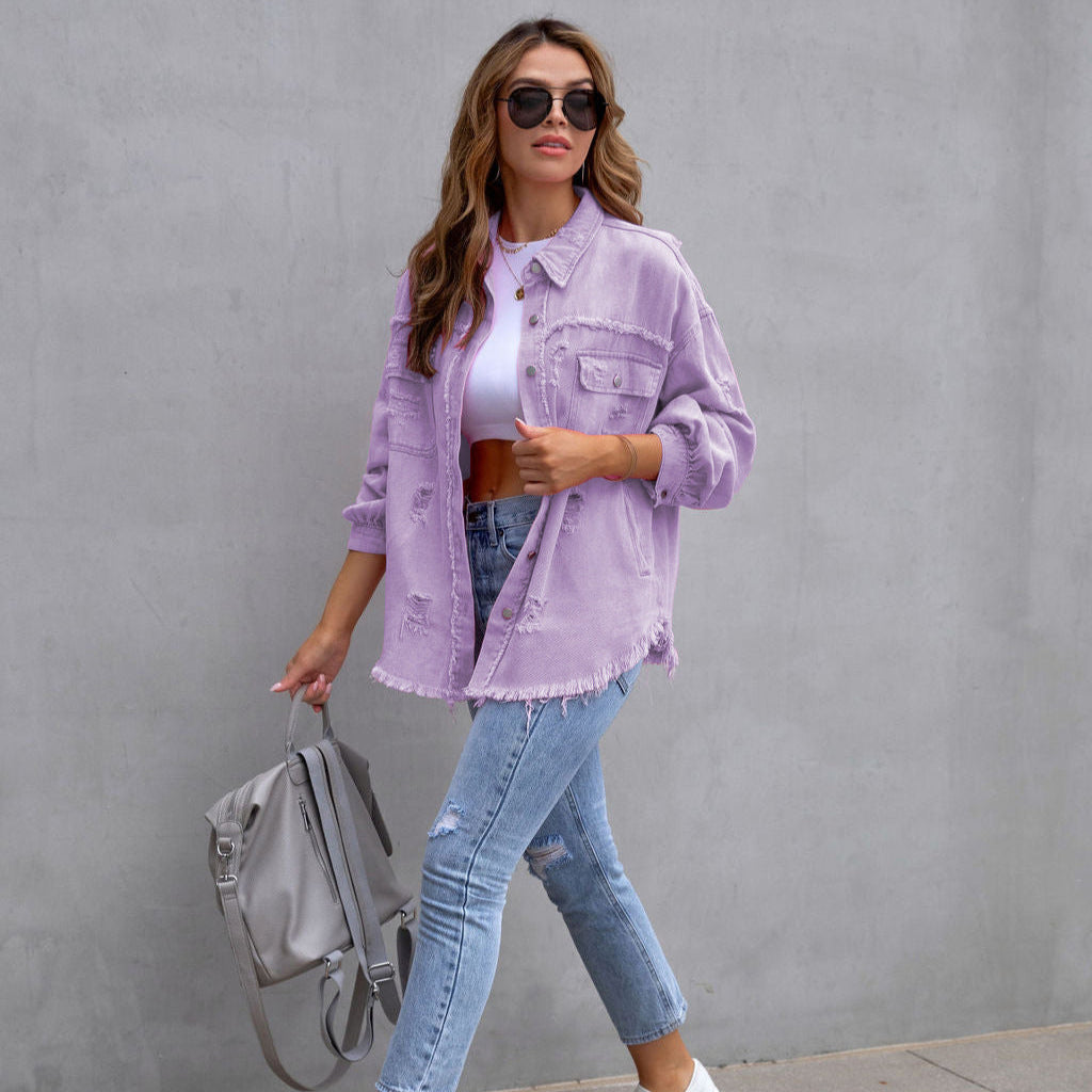 Veste Chemise Leyna – Tendance Urbaine