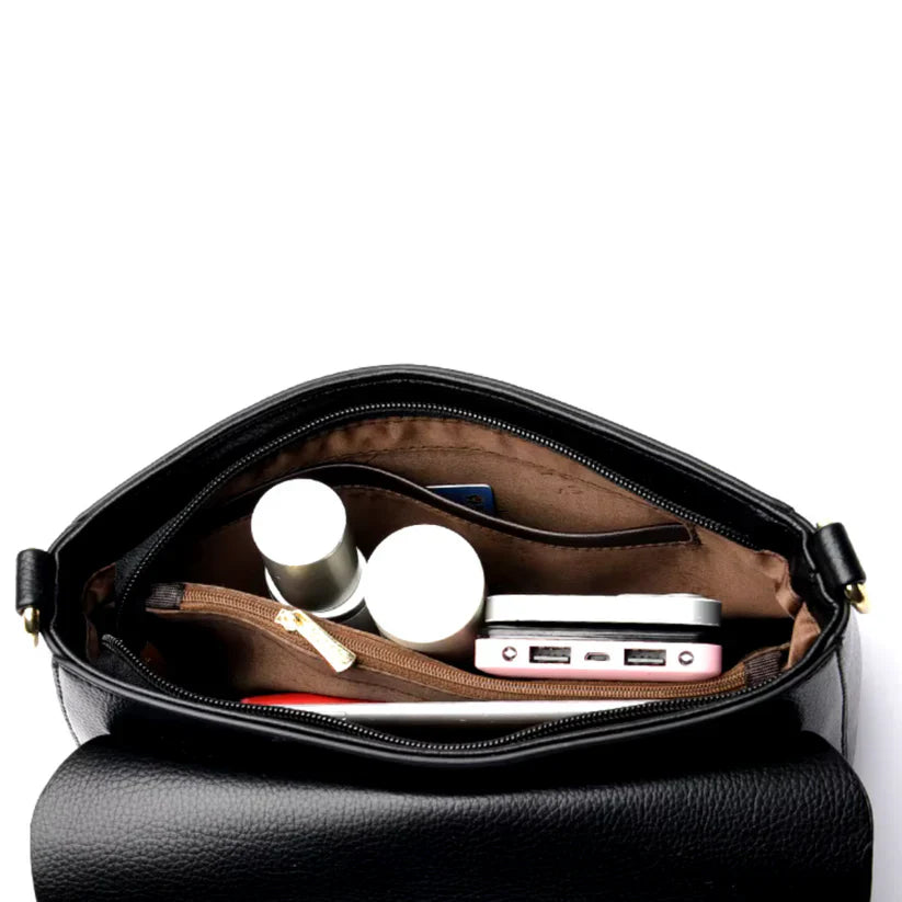 Valencia Chic – Sac Bandoulière en Cuir Élégant