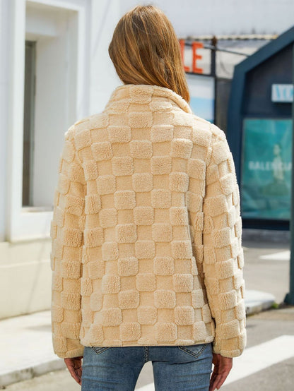 Veste Polaire Carreaux