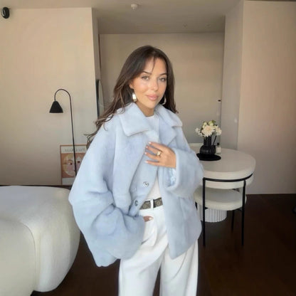 Veste Furry – Décontractée Élégante