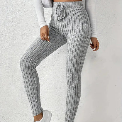 Legging Côtelé Taille Haute Confort & Style