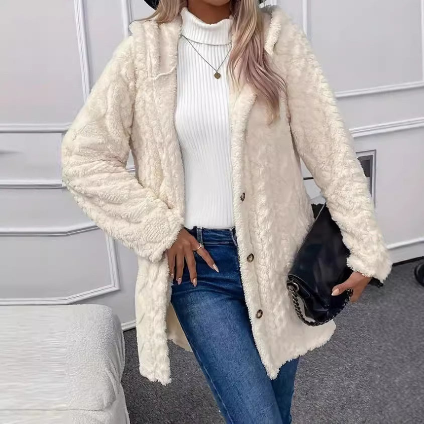 Manteau Cosy Boutonné