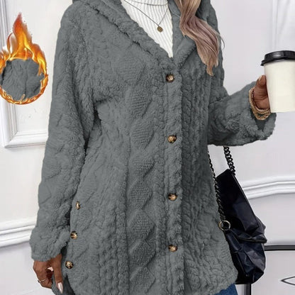 Manteau Cosy Boutonné