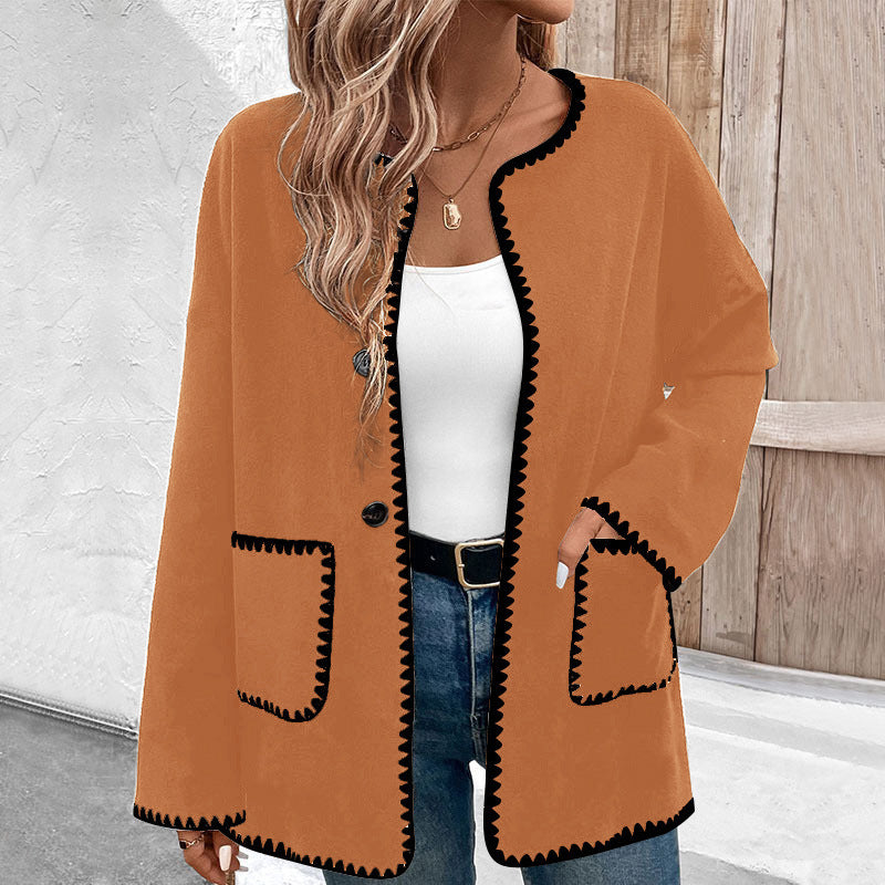 Manteau Polaire Colorblock