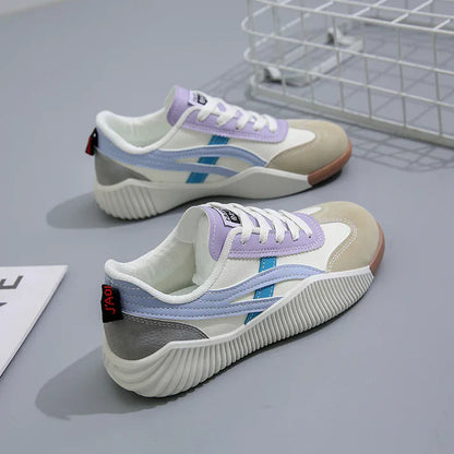 Baskets Vintage Élégantes et Confortables pour Femme