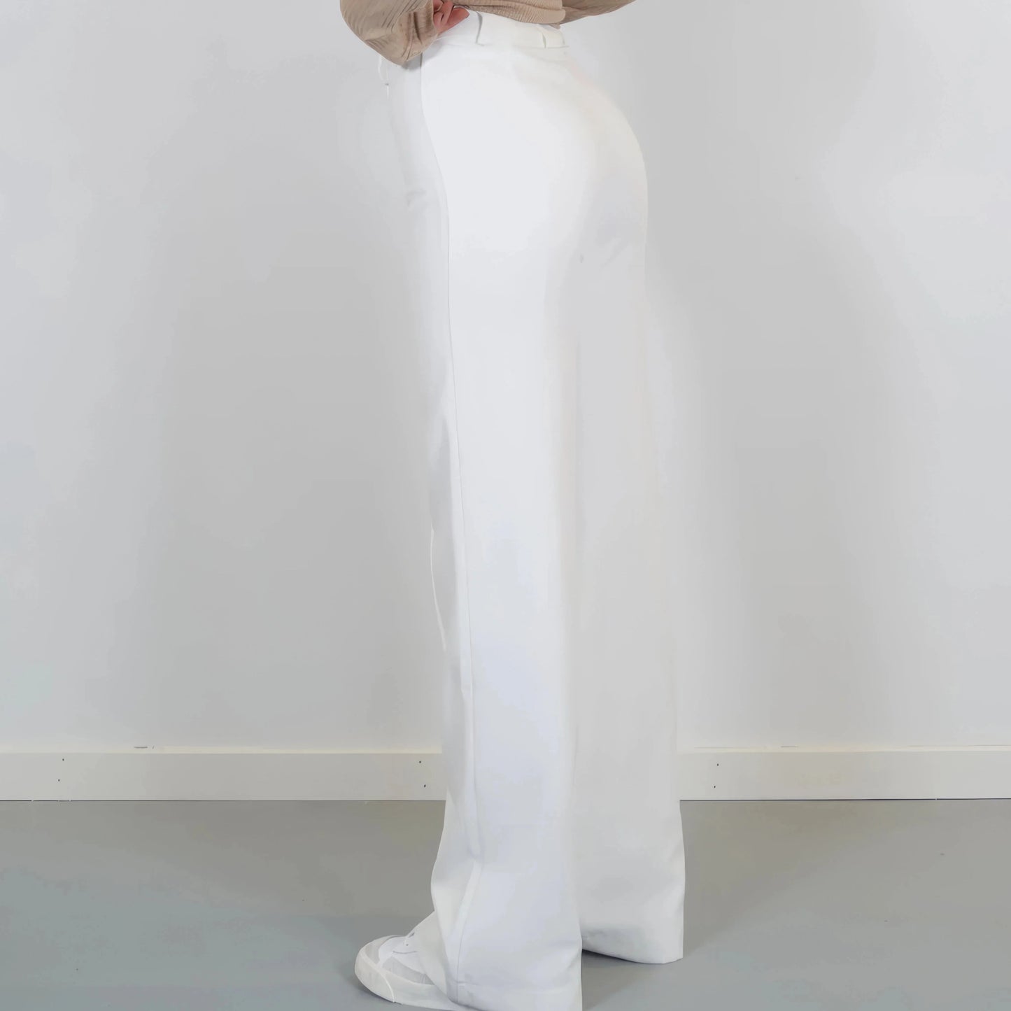 Palazzo Élégance Pauline – Pantalon Large Taille Haute