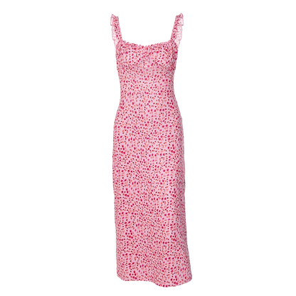 Robe Midi Fleurie Liana