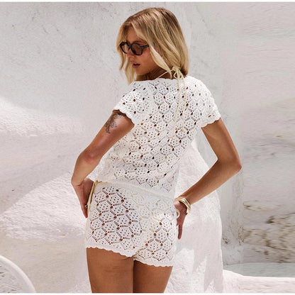 Ensemble Miona Crochet – Look Chic et Naturel