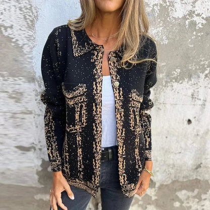 Jany Suédine – Veste Longue Féminine à Poches