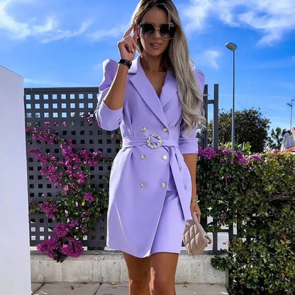 Robe Tailleur Ceinture