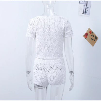 Ensemble Miona Crochet – Look Chic et Naturel