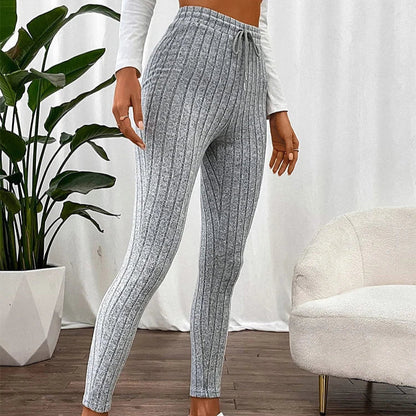 Legging Côtelé Taille Haute Confort & Style