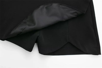 TRAF | Jupe-Short Asymétrique Taille Haute