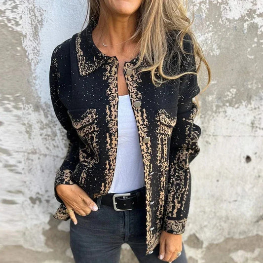 Jany Suédine – Veste Longue Féminine à Poches