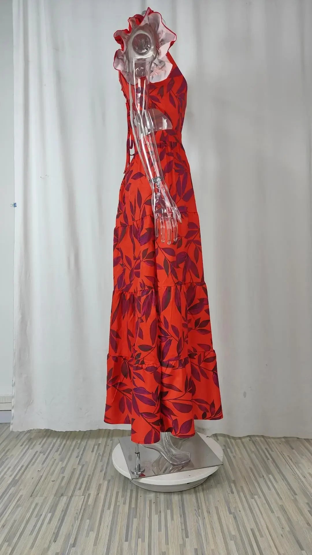 Camila – Robe Maxi Fleurie Printemps/Été
