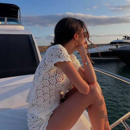 Ensemble Miona Crochet – Look Chic et Naturel