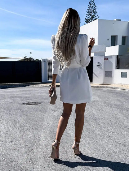 Robe Tailleur Ceinture