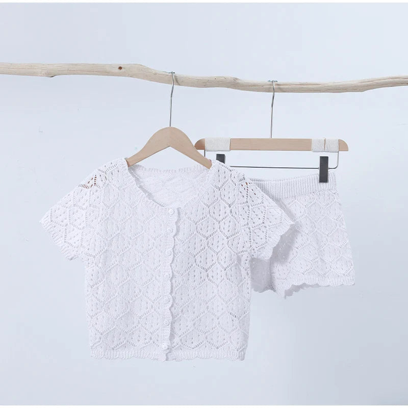 Ensemble Miona Crochet – Look Chic et Naturel