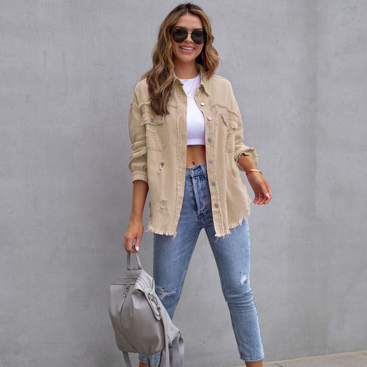 Veste Chemise Leyna – Tendance Urbaine