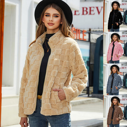 Veste Polaire Carreaux