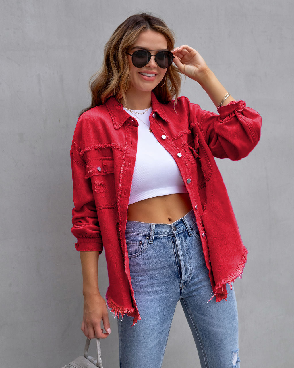 Veste Chemise Leyna – Tendance Urbaine