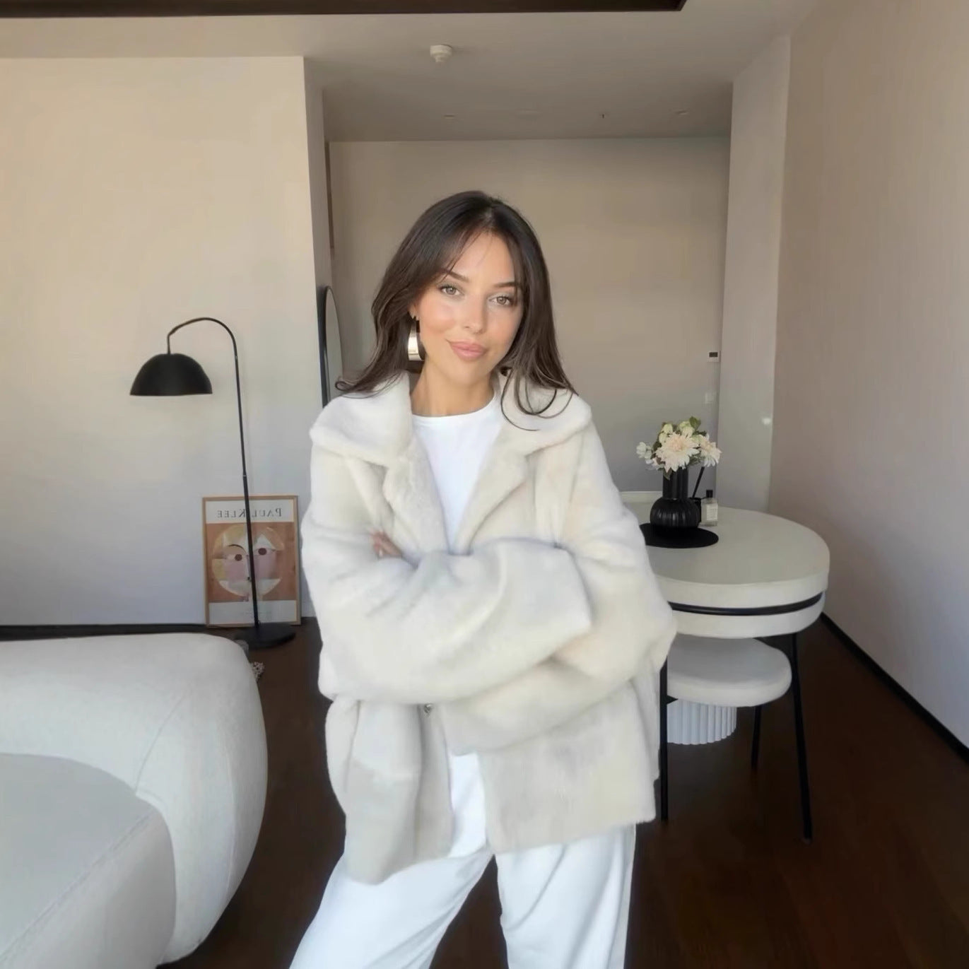 Veste Furry – Décontractée Élégante